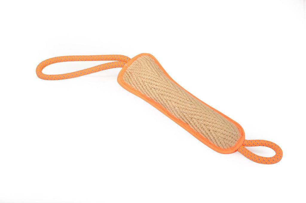 Gioco per cani Camon riportino in juta con doppia maniglia 50 cm Gioco per cani Camon riportino in juta con doppia maniglia 50 cm
